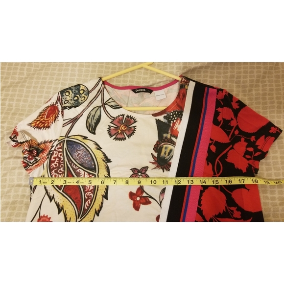 NWOT DESIGUAL Designer CECILIO Dress sz L - Picture 2 of 6